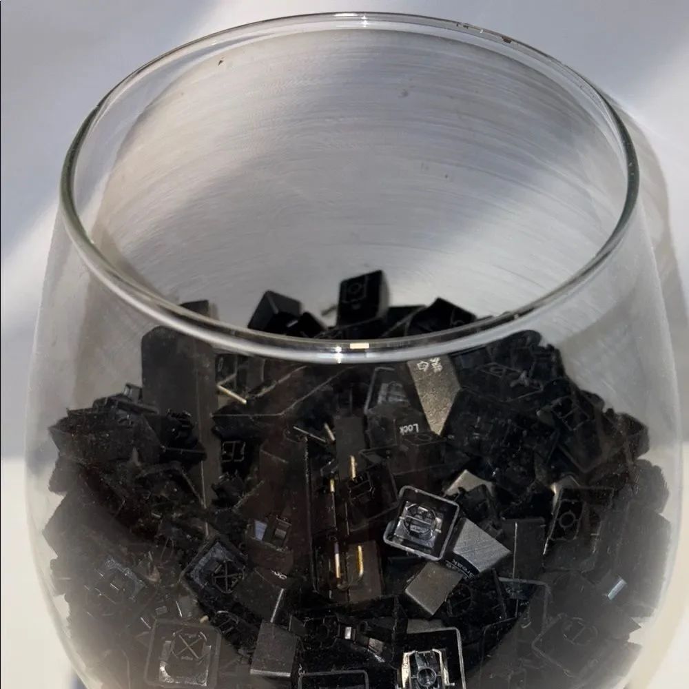 Dell Black Keyboard Keycaps - Picture 4 of 7